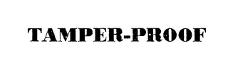 TAMPER PROOF logo