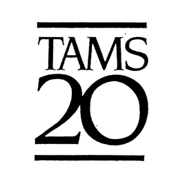 TAMS 20 logo
