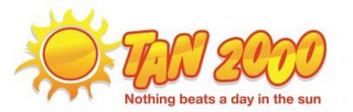 TAN 2000 NOTHING BEATS A DAY IN THE SUN logo