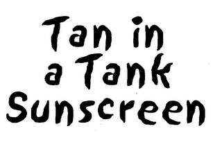 TAN IN A TANK SUNSCREEN logo