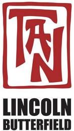 TAN LINCOLN BUTTERFIELD logo
