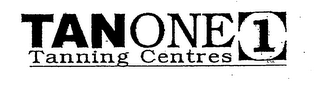 TAN ONE TANNING CENTRES 1 logo
