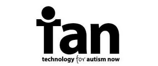 TAN TECHNOLOGY FOR AUTISM NOW logo