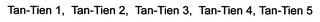 TAN-TIEN 1, TAN-TIEN 2, TAN-TIEN 3, TAN-TIEN 4, TAN-TIEN 5 logo