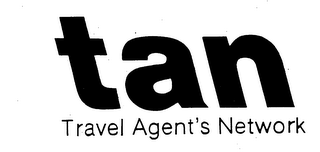 TAN TRAVEL AGENT'S NETWORK logo