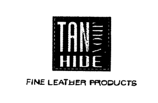 TAN YOUR HIDE FINE LEATHER PRODUCTS logo