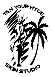 TAN YOUR HYDE SKIN STUDIO logo