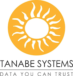 TANABE SYSTEMS DATA YOU CAN TRUST logo