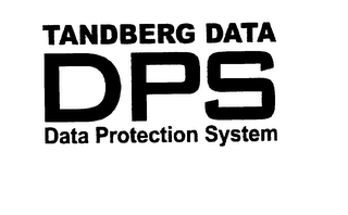 TANDBERG DATA DPS DATA PROTECTION SYSTEM logo