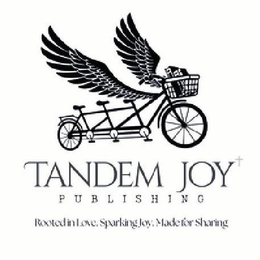 TANDEM JOY PUBLISHING ROOTED IN LOVE. SPARKING JOY. MADE FOR SHARING logo