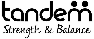 TANDEM STRENGTH & BALANCE logo