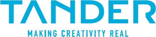 TANDER MAKING CREATIVITY REAL logo