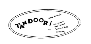 TANDOORI logo