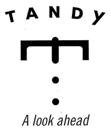 TANDY A LOOK AHEAD logo