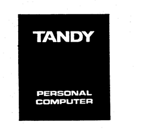 TANDY PERSONAL COMPUTER logo