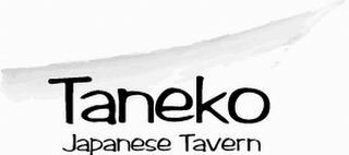 TANEKO JAPANESE TAVERN logo