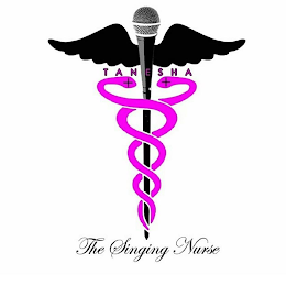 TANESHA THE SINGING NURSE logo