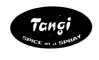 TANGI SPICE IN A SPRAY logo