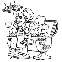 TANGY WANG BARBEQUE logo