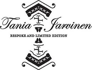 TANIA JARVINEN BESPOKE AND LIMITED EDITION logo