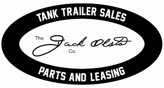TANK TRAILER SALES THE JACK OLSTA CO. PARTS AND LEASING logo