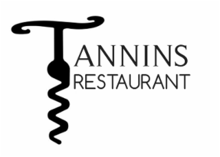 TANNINS RESTAURANT logo