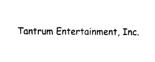 TANTRUM ENTERTAINMENT, INC. logo