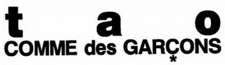 TAO COMME DES GARCONS logo
