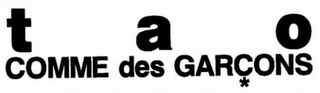 TAO COMME DES GARCONS logo