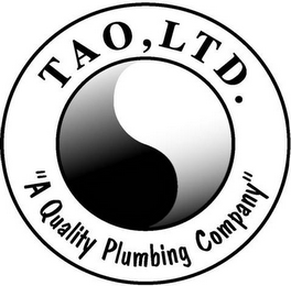 TAO, LTD. "A QUALITY PLUMBING COMPANY" logo