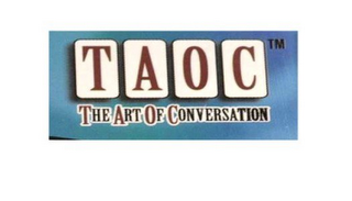 TAOC THE ART OF CONVERSATION logo