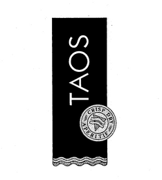TAOS CRISP DRY APERITIF logo
