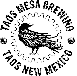 TAOS MESA BREWING TAOS NEW MEXICO logo