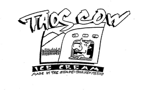 TAOSCOW ICE CREAM MADE IN THE SHADE-TAOS, NEW MEXICO logo