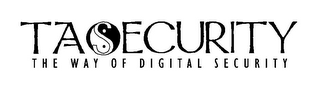 TAOSECURITY THE WAY OF DIGITAL SECURITY logo