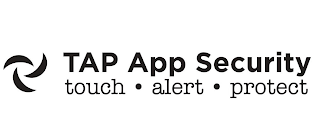TAP APP SECURITY TOUCH · ALERT · PROTECT logo