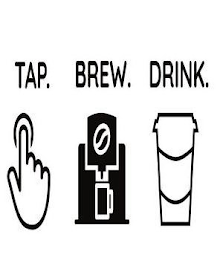 TAP. BREW. DRINK. logo