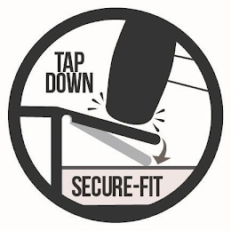 TAP DOWN SECURE-FIT logo