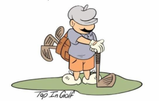 TAP IN GOLF logo
