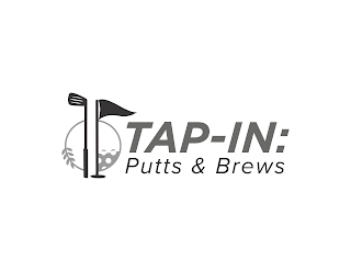 TAP-IN: PUTTS & BREWS logo