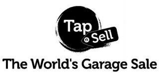 TAP N SELL THE WORLD'S GARAGE SALE logo
