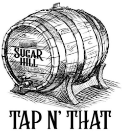 TAP N' THAT SUGAR HILL DISTILLERY logo