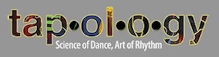 TAP OL O GY SCIENCE OF DANCE ART OF RHYTHM logo