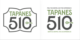 TAPANES 510 SIENTE EL AROMA VIVE LA EXPERIENCIA. FEEL THE AROMA, LIVE THE EXPERIENCE TAPANES 510 logo