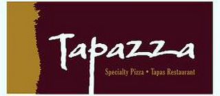 TAPAZZA SPECIALTY PIZZA · TAPAS RESTAURANT logo