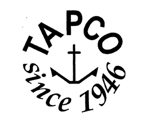 TAPCO SINCE 1946 logo