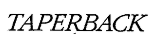 TAPERBACK logo