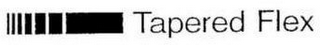 TAPERED FLEX logo