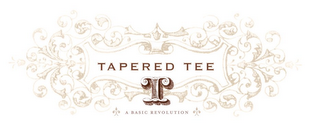 TAPERED TEE T A BASIC REVOLUTION logo