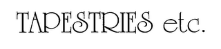 TAPESTRIES ETC. logo